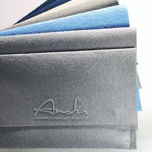 Textile envelope for jewelry storage, felted envelope for necklace package, customized jewelry organizer, travel jewelry case, felted pouch