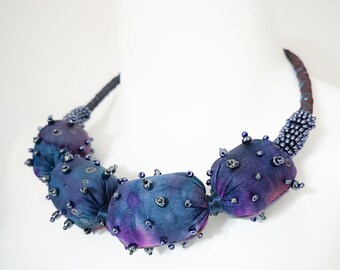 Custom order for Margo: Bubble necklace and earrings