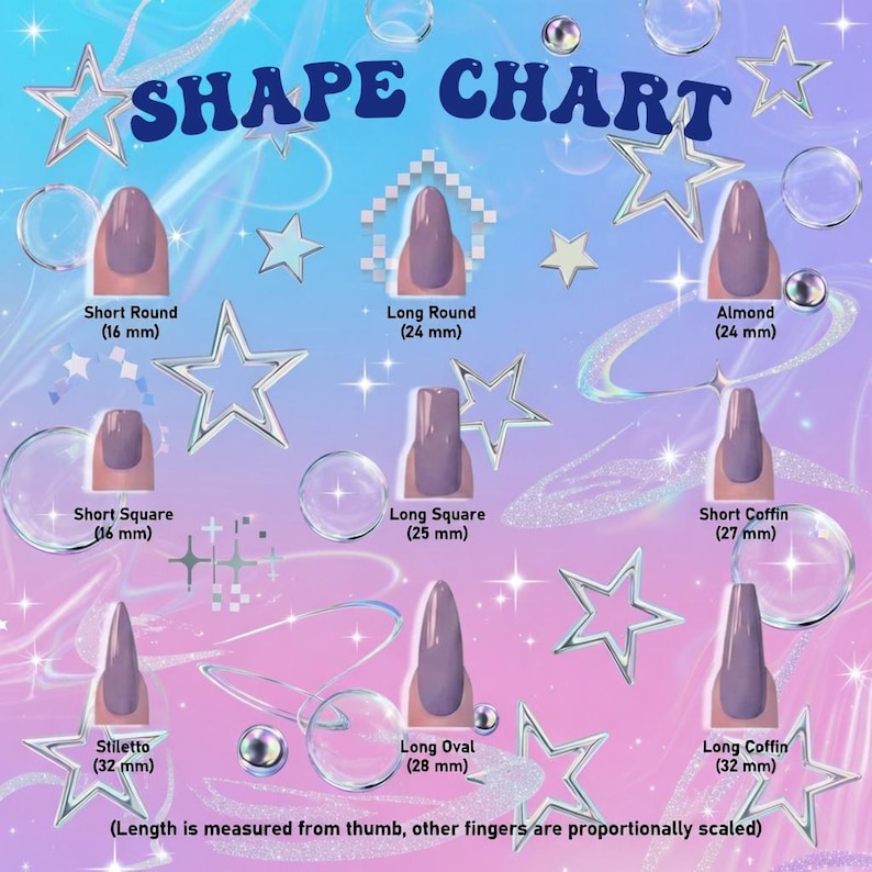 Jellyfish Press on Nails 3D Ocean Life Art Nails Blue and White Pearl ...