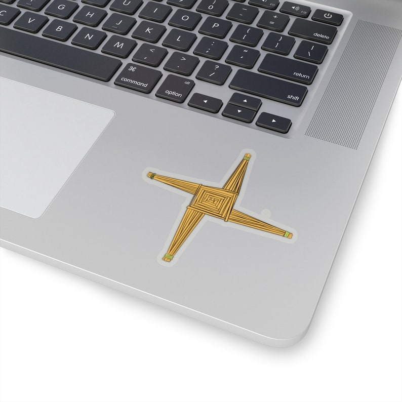 Imbolc Brigids Cross Sticker Brighid Witch Wiccan Pagan Witchcraft Celtic Druid Druidry Wicca