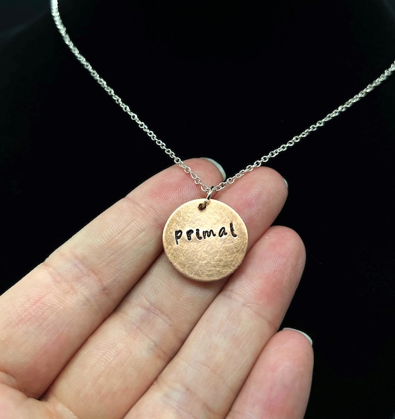 Primal Charm Necklace Copper BDSM Jewelry Coin Daddy Master