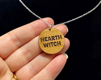 Hearth Witch Charm Necklace New Orleans Nola Magic Magick Witchcraft pagan magicians breakbills university earth Druid Druidry garden