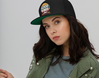 Good Vibes Only - Casquette plate