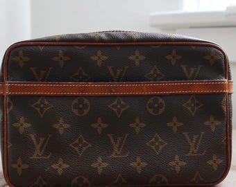 Vintage Genuine Louis Vuitton Cosmetic Pouch - Etsy