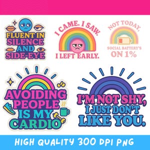 Funny Sarcastic Sublimation Bundle, Sassy Sarcastic Quote Sublimation Designs, Uv dtf , UV Sublimation PNG, Sassy Bundle, Digital File