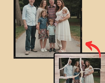 Old Photo Restoration | Repair Torn, Worn Photos (Digital PNG)
