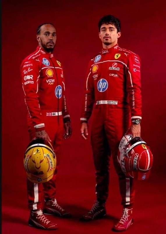 F1 フェラーリ 2025 ルクレール＆ハミルトン ゴーカート レーシング