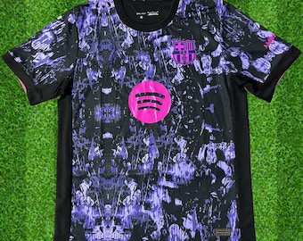 Equipación de fútbol para niños y adultos - Edición especial Barcelona morado y negro