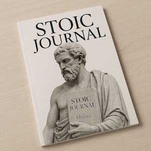 Stoic Journal | 10-Day Guided Reflections with Marcus Aurelius & Epictetus Quotes | Printable Self-Improvement PDF