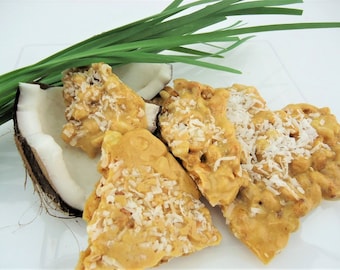 Coconut Peanut Brittle - Ken's Airy Crunch Homemade Brittle Candy Bag