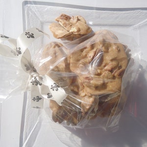 Pecan Pralines HALF LB Ken's Airy Crunch Homemade Pralines Candy Bag image 2