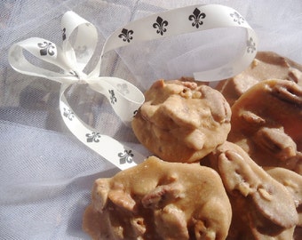 Pecan Pralines HALF LB - Ken's Airy Crunch Homemade Pralines Candy Bag