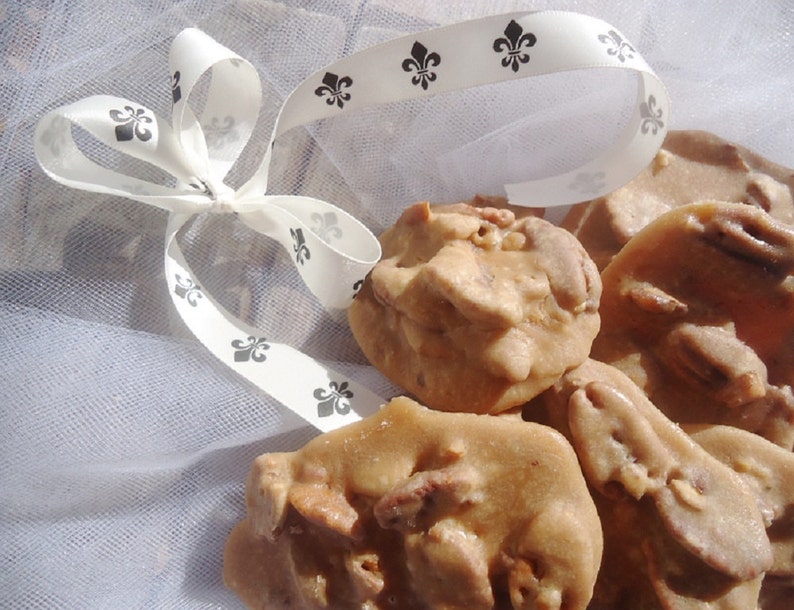 Pecan Pralines HALF LB Ken's Airy Crunch Homemade Pralines Candy Bag image 1