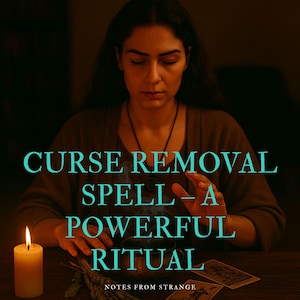 Hex & Curse Removal Ritual, Clear Dark Energy, Remove Black Magic, Powerful Spiritual Protection Spell