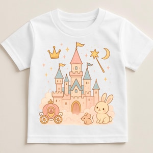 Magical Princess T-Shirt: Enchanted Castle Fairytale Tee