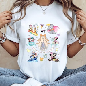 Disney Inspired T-Shirt | Best Day Ever Tee | Minnie & Mickey Castle Graphic Shirt | Magic Kingdom Vacation Outfit | Cute Disney Park Tee