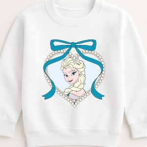 Elsa Sweatshirt: Disney&#39;s Frozen Pullover for Girls