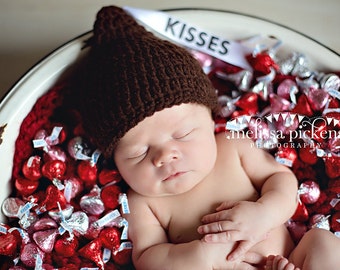 Hershey Kisses Inspired Beanie Newborn