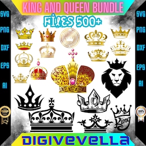 Royal Crown Svg, Crown Svg Bundle, Royal Crown Svg File, King Crown Svg, Queen Crown Svg, Princess Tiara Svg, File For Cricut, Cut File, Png