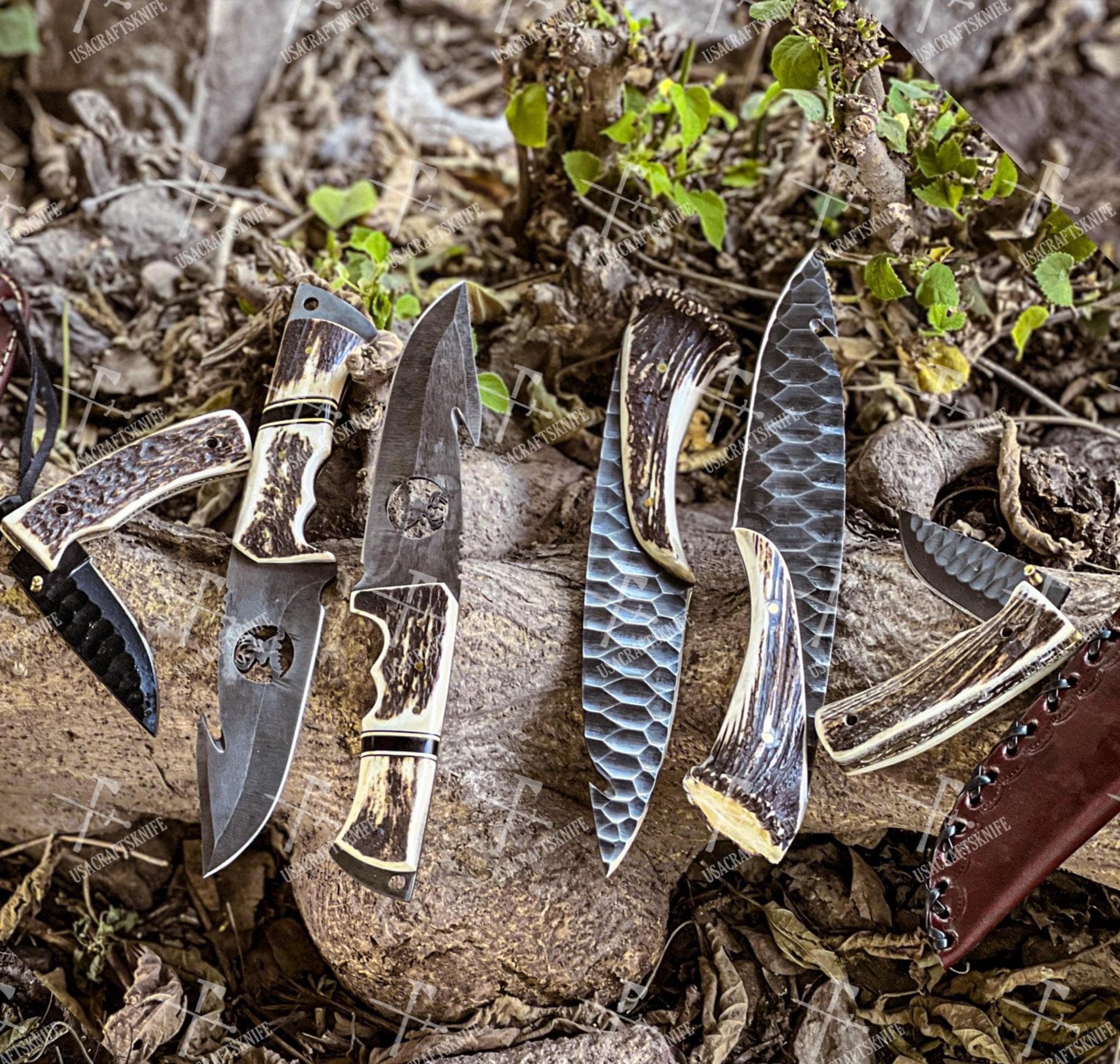 Coltello Vintage Personalizzato Con Manico In Corno - Foto 3