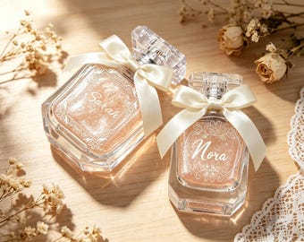 Frasco de perfume grabado, regalo para mamá, recuerdo personalizado para damas de honor