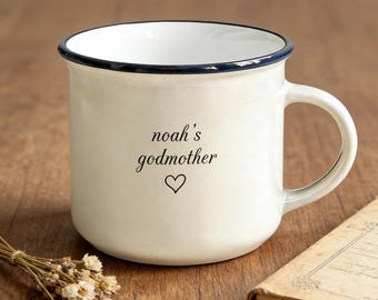 Taza personalizada para padrinos y madrinas – Regalo de recuerdo con nombre personalizado – Regalos de agradecimiento para padrinos y madrinas – Tazas para padrinos y madrinas