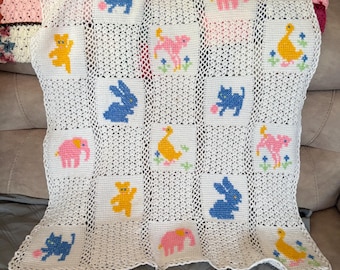 Baby Animal afghan