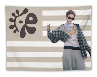 Personalized Kpop Flag Tapestry, Custom CORTIS Aesthetic Fan Banner, Room & Dorm Wall Décor, Concert Merch Gift