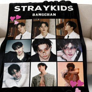 Stray Kids Hyunjin Blanket - Etsy