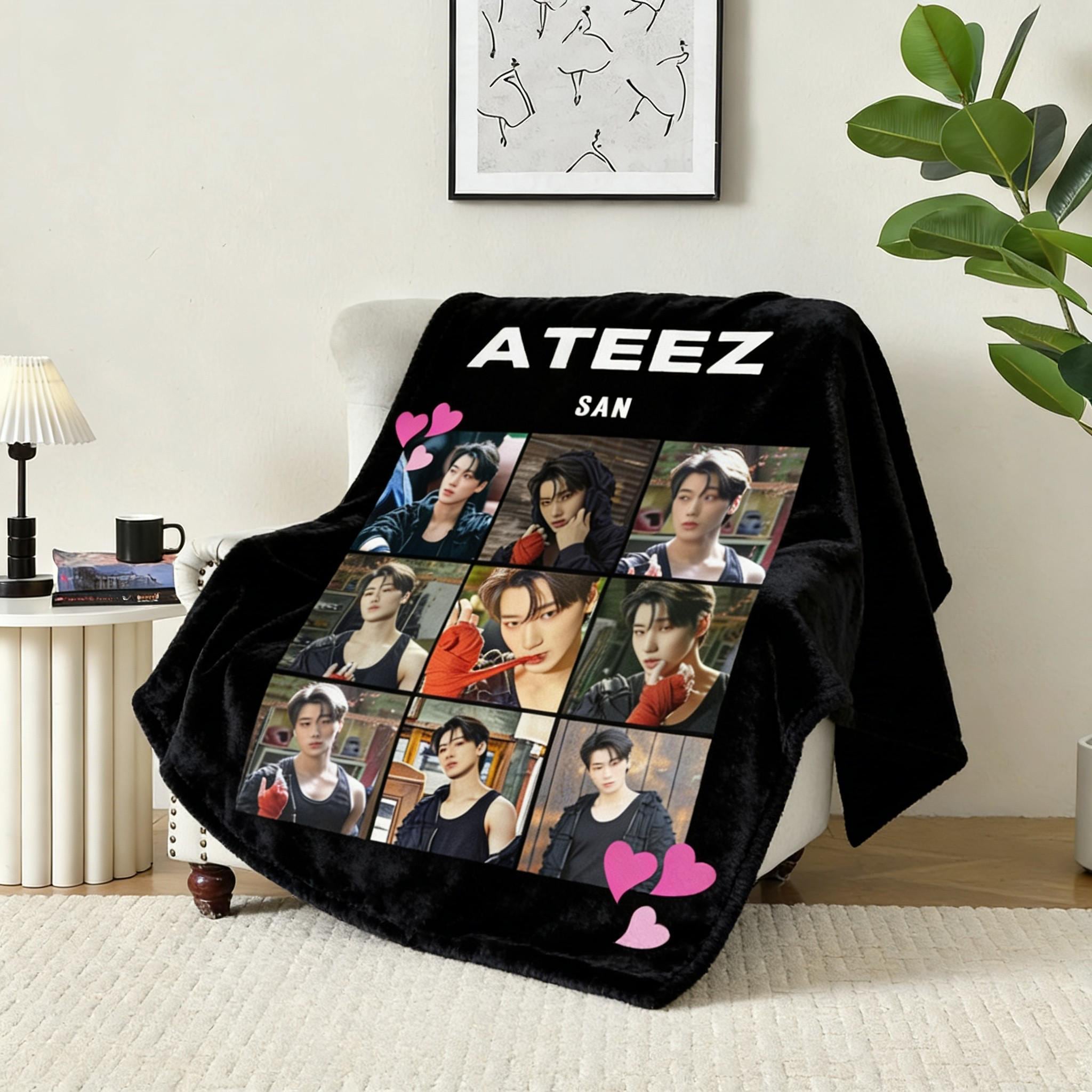 Ateez San Blanket - Etsy