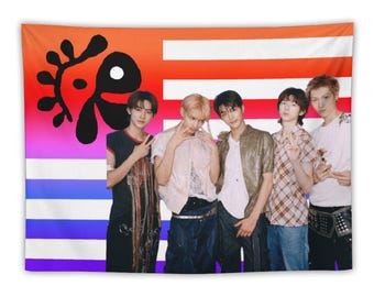 Personalized CORTIS Group Wall Tapestry, Custom Idol Room Decor for Fans, Gift For Cortis Fan, Concert Merch 2025