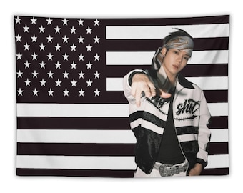Custom Lngshot Ohyul Flag, Personalized Ohyul Tapestry, Lngshot Ohyul Fan Gift, Kpop Idol Room Decor