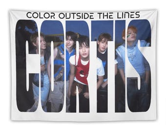 Cortis All Members Tapestry, Personalized Kpop Wall Decor for Fans & Gifts, Custom Tapestry, Crotis Fan Gift, Concert Merch