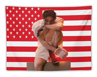 Banchan Skkz Custom Tapestry, Skkz Kpop Wall Art Fan Decor Gift, Festival Room Decor, Gift For STAY, Concert Merch