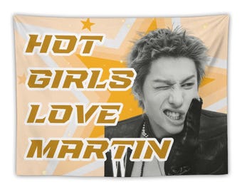 Personalized CORTIS Martin Wall Tapestry，Custom Idol Poster, Aesthetic Fan Gift Decor, Gift for Cortis Fan, Merch 2025