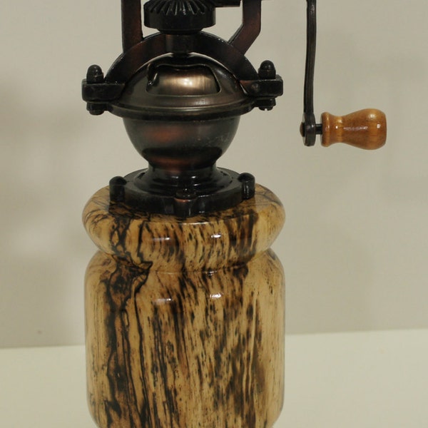 Pepper mill, spalted pecan