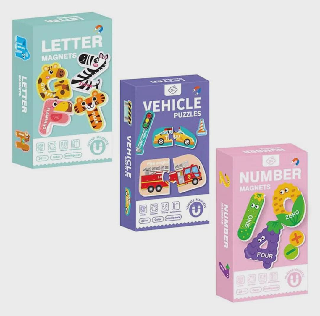 52 Lettres Magnétiques Alphabet ABC – Jeu éducatif Animalier Pour Apprendre à Lire Et écrire, Dès 3 Ans, Pour Réfrigérateur