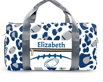 Personalized Soccer Duffel Bag: Water-Resistant Gym Travel Bag