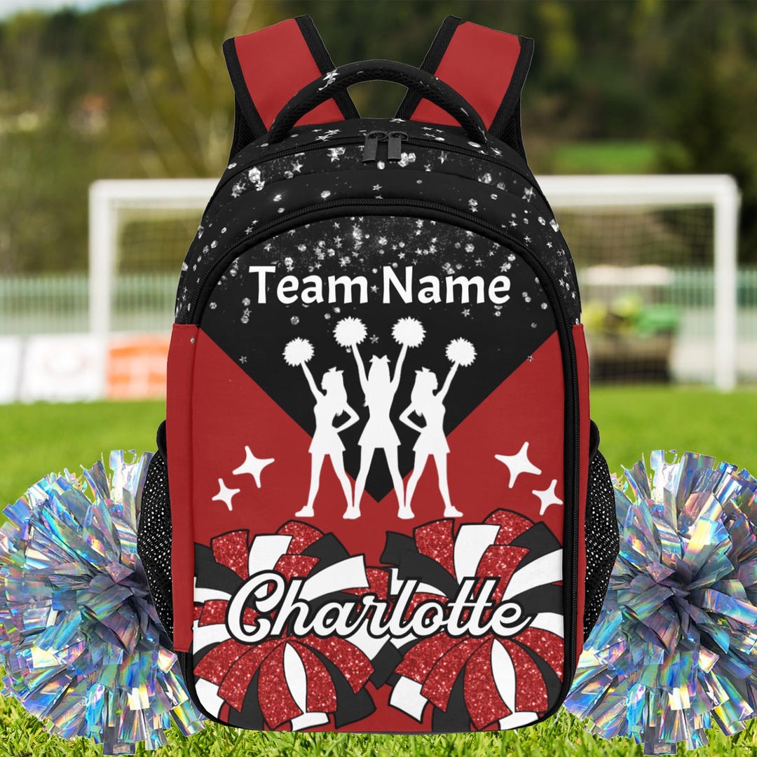 Custom Cheer Backpack- Personalized Cheerleader Name Cheer Team ...