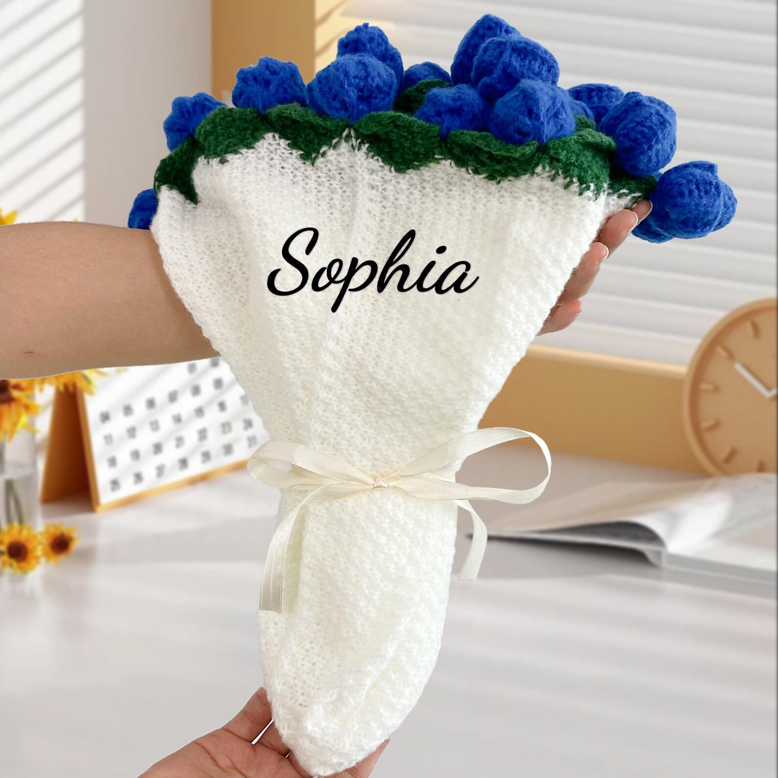 Knit Blanket - Rose main image 0