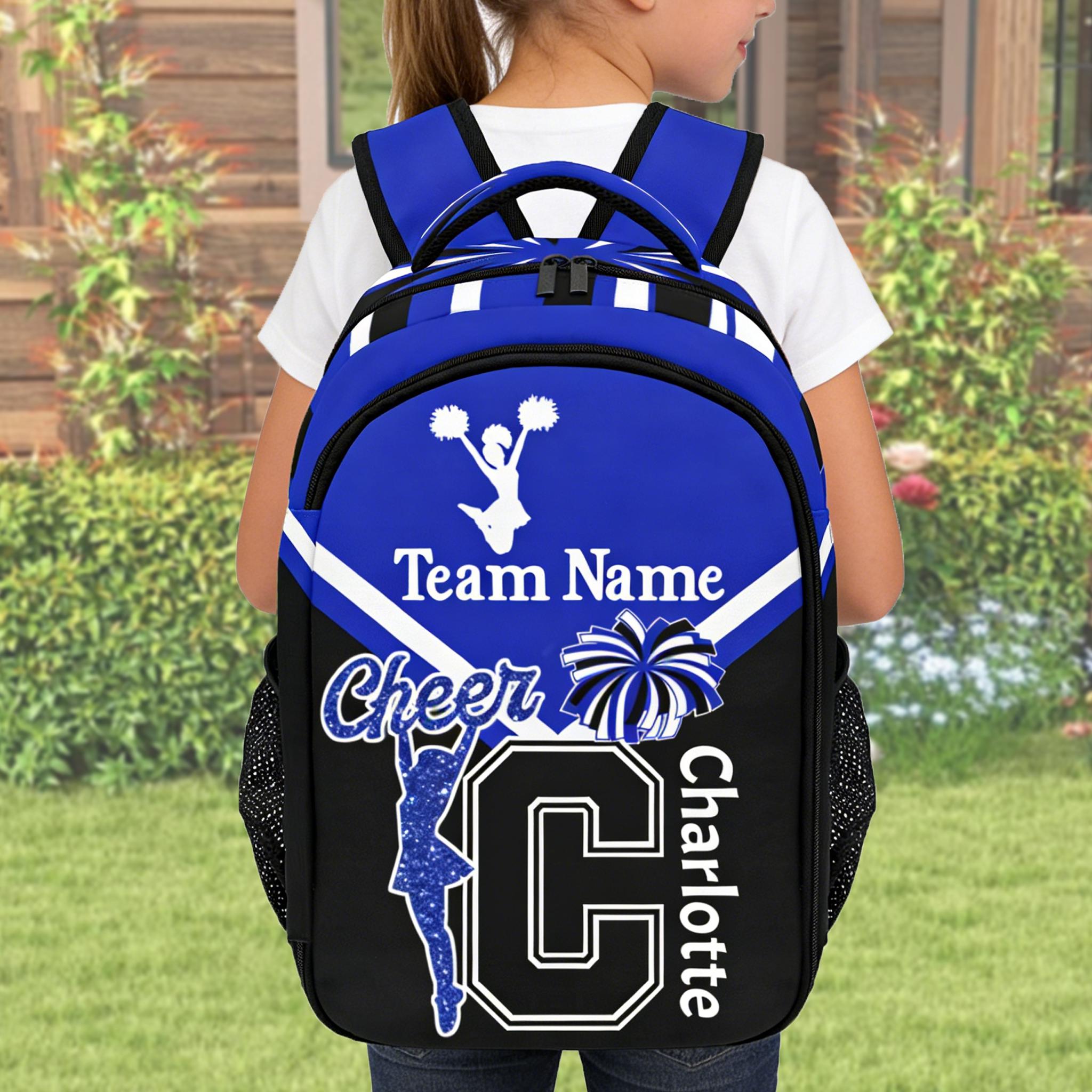 Cheer Zaino Con Coulisse Per Cheerleader – Borsa Da Palestra In Poliestere 420D Con Finiture In PU, 42x34 Cm, Leggera E Capiente - 5