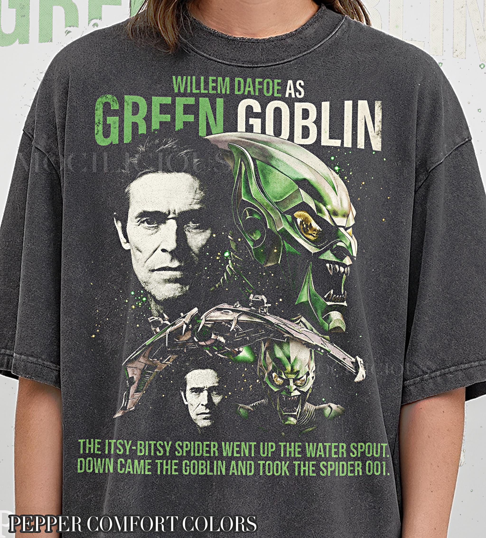 Green goblin shirt - Etsy 日本