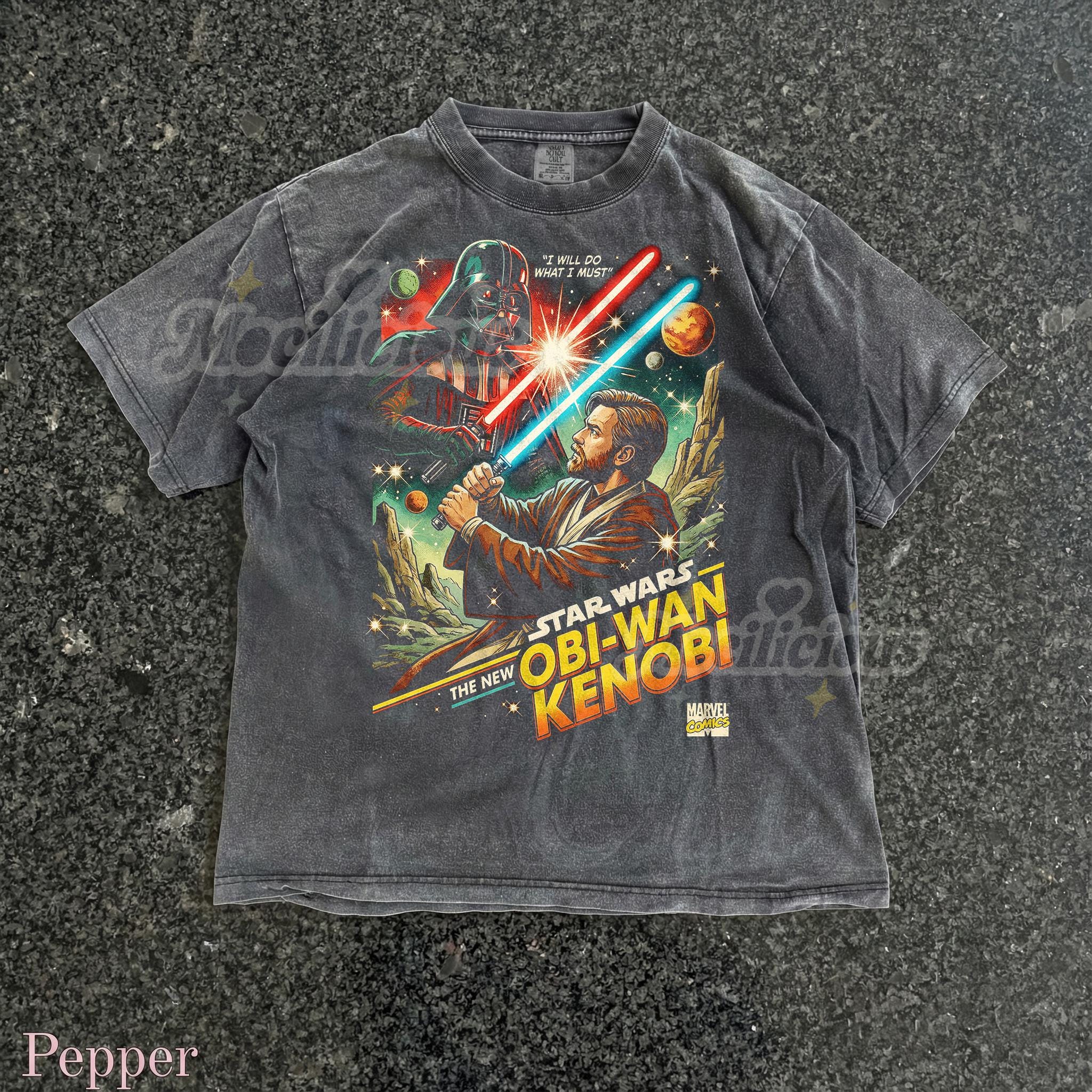 Obi Wan Vintage Bootleg Shirt - Etsy