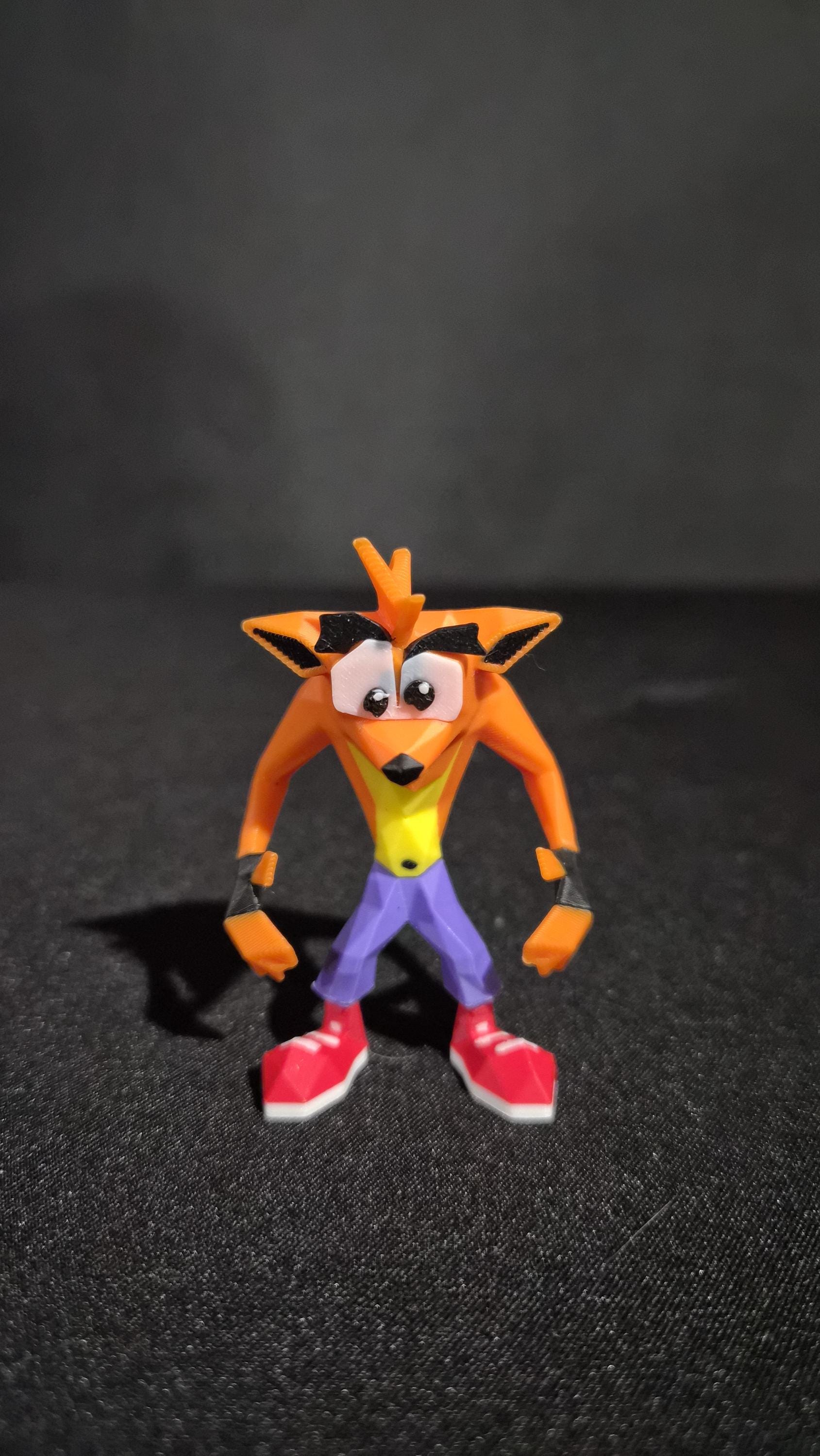 Crash bandicoot figure - Etsy 日本