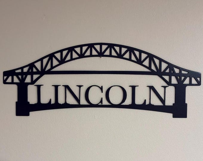 Featured listing image: 20x7 Cape cod bridge, personalized wall decor.