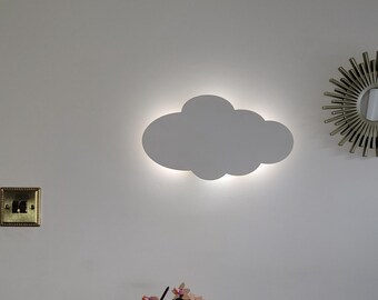 Cloud Night Light, Touch Control, Nursery Decor, Baby Room Decoration