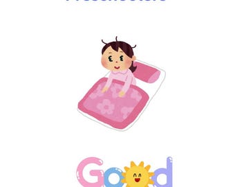 Morgenarbeitsbuch für Kleinkinder und Kinder im Vorschulalter