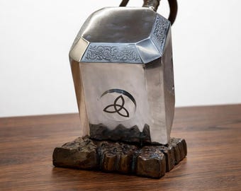 Decorative Metal Hammer with Stand | Fantasy Home Decor, Collectors