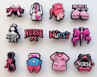 Nurse Shoe Charms Medical Healthcare Nursing School