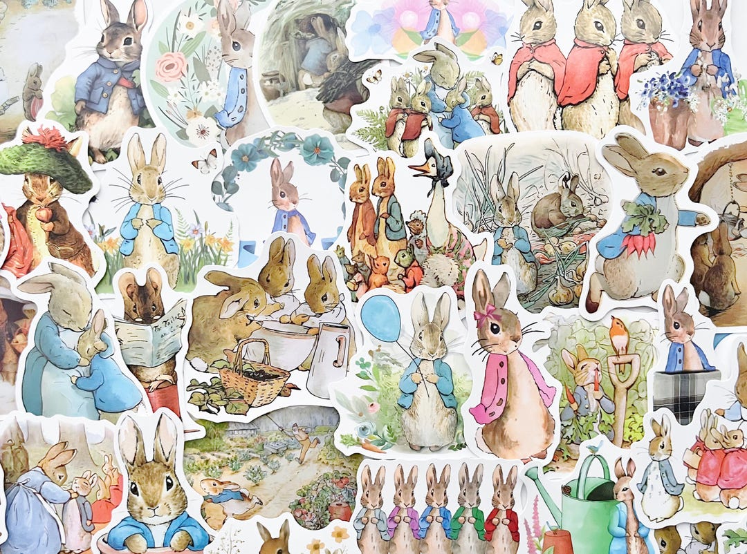 Peter Rabbit Stickers for Journals, Planners, Phone Cases and ...